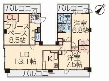 (間取)